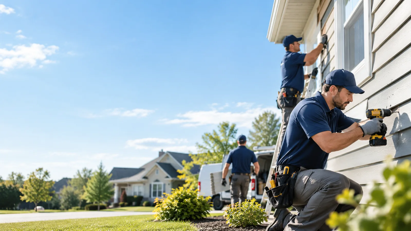 Cracked Siding Repair in Darien, WI
